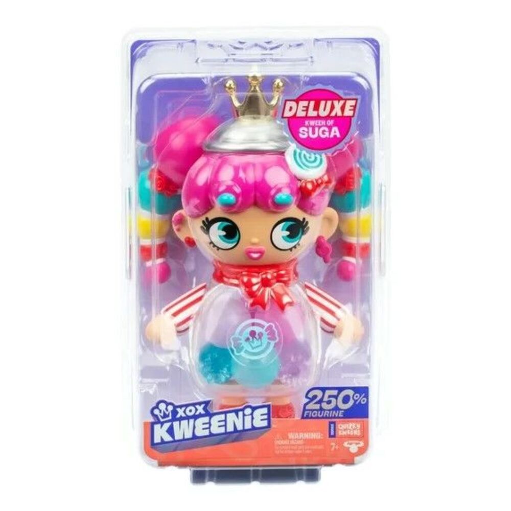 XOX Kweenie Deluxe Kween of Suga 11" Mega Size Doll, Include Display Case & Card